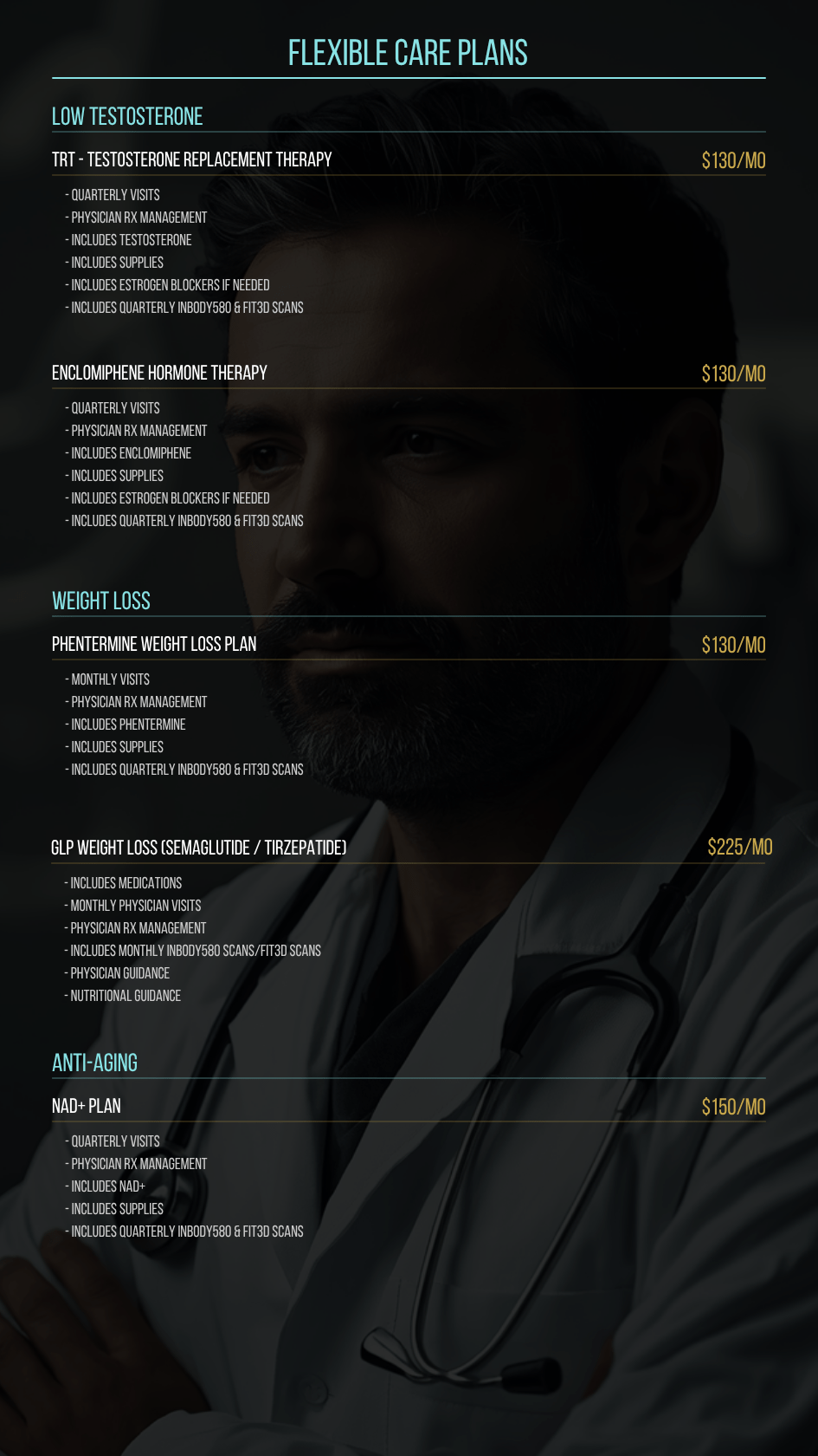 cARE PLANS BASIC FLEXIBLE CARE PLANS